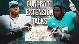 Tua Tagovailoa Contract Extension Eminent!?! | Tyreek Hill Contract Extension Ta