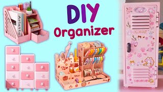 FANTASTIC ORGANIZER IDEAS - Locker Organizer - Desk Organizer From Cardboard and