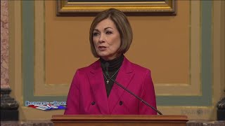 Gov. Reynolds delivers her 2025 Condition of the State speech