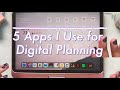 5 Productive Apps I use on my iPad Pro for Digital Planning