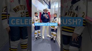 We love Breckie and Tate🤣 #celebrity #hockey