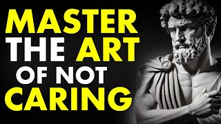 MASTER THE ART OF NOT CARING|Stoicism