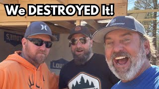 We DESTROYED The Tiny House On C'mon Mountain!!! | @CmonHomesteading | Rambling