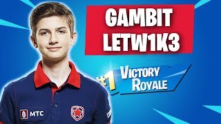 GAMBIT LETW1K3 ИГРАЕТ КАСТОМКУ | gambit letw1k3 highlights