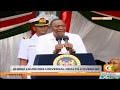 Uhuru condemns divisive politics as he starts Nyanza tour