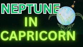 Neptune in Capricorn: Dreams, Control, and Illusions! ♆ ♑
