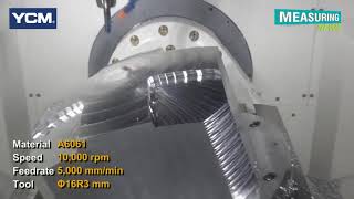 YCM | UV 650 High Performance 5-Axis Vertical Machining Center | Measuring News