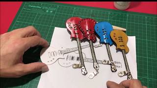 Vaketa Deri Gitar Maskot Yapımı |  Vaketa Leather Guitar Mascot Making