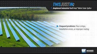 Amphenol Industrial RadCrimp™ Melni Solar Splice - Product Video