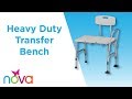 Heavy Duty Transfer Bench - Features and How To Assemble