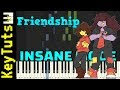 Friendship from Deltarune - Insane Mode [Piano Tutorial] (Synthesia)