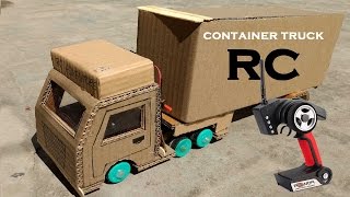 Wow! Amazing RC Container Truck DIY at Home - Remote Control ContainerTruck