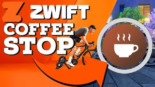 ZWIFT Coffee Stop Feature: All The Details // Q&A