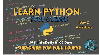 Understanding Variables in Python: A Beginner's Guide" Day 2 #pythonprogramming #pythontutorial