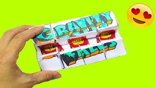 Gravity Falls Magic Cube Transformer DIY | How To Make Paper Magic Cube Transformer