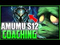 How to Carry LOW ELO with AMUMU Jungle Season 12 [SILVER AMUMU COACHING] - Challenger Coaching