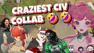 The Most Chaotic Civilization Collab Ever Ft. Zentreya Froggyloch Heavenly PapaMutt Ruben \u0026 Badda 🤣🤣