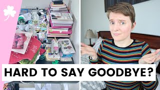 ☘️ Making It EASIER To Declutter The Items You Can't Seem To Let Go • Goodbye Decluttering Guilt