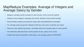 Medium Summary | Lecture 23: MapReduce-Tutorial
