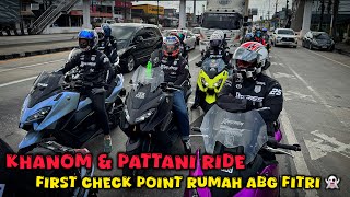 Xseries Ride Khanom \u0026 Pattani part 1 ( makan kenduri rumah tok ketua abg fitri naa )