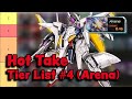 Hot Take Tier List #4 Arena (Nov 2024) (Gundam UC Engage)