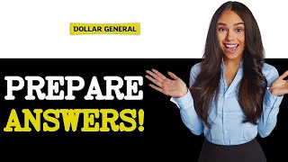 Dollar General Interview Questions With Answer Examples (2025)