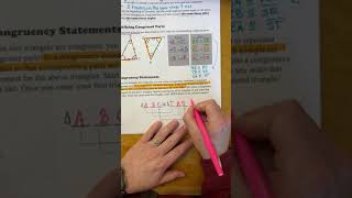 Congruent Triangle Statements Guided Notes