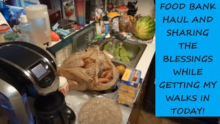 Thursday: Flavored Coffee Time, Food Bank Haul, \u0026 Meals for Today!