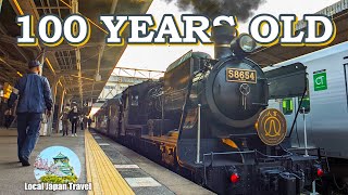 Riding in a Japan’s CENTURY Old STEAM Train