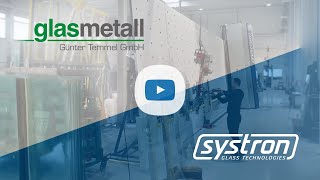 systron proHD Glass Processing Centre | Washing Machine - glasmetall Temmel