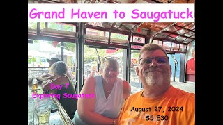 Grand Haven to Saugatuck by boat on Lake Michigan