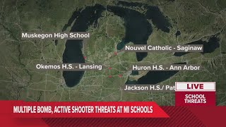 Muskegon High School among dozens of schools receiving fake threats across Michigan