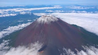 富士山が初冠雪　平年より25日早く