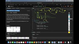 LEETCODE 75 | Linked List | 328. Odd Even Linked List | CPP | Python | Java