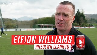 Diwrnod ym mywyd y rheolwr 🔴⚪  | Eifion Williams | Clwb Pêl-droed Llanrug