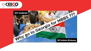 Neither a cadaver nor an Indian embassy in Georgia,why would anyone study in Georgia?