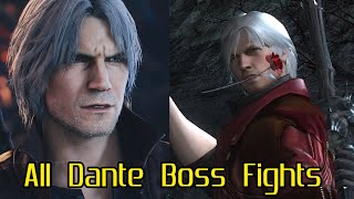 Devil May Cry Series  - All Dante Boss Fights (2008-2020)