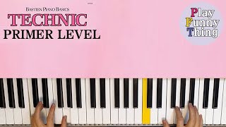 Bouncing Balls (p.24) - Bastien Piano Basics Primer Level - Technic