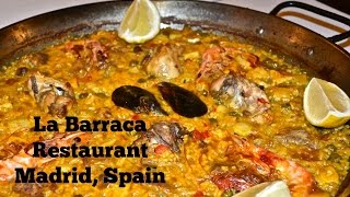 La Barraca Restaurat, Madrid - Traditional Spanish Food - Review