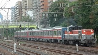 9866レ　京急新1000形甲種輸送　DE10-1192牽引　東淀川通過