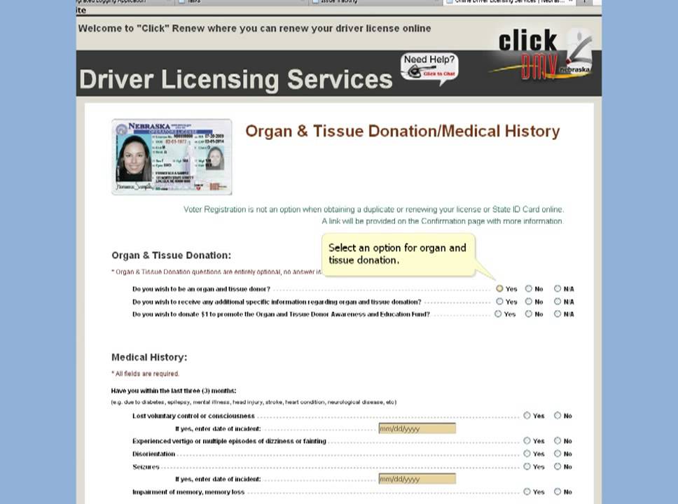 How To Renew Your Nebraska Driver License Online - YouTube