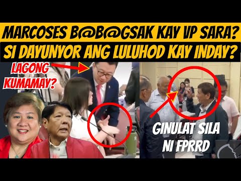 VP SARA ANG MAGPA B@GSAK SA MGA MARCOSES AT LULUHOD PA SI DAYUNYOR? FPRRD MAY GINULAT? #duterte