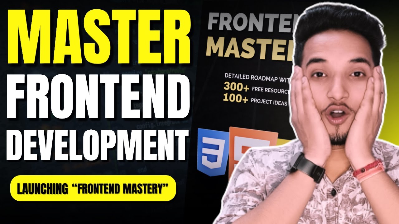 Master Frontend Development With 'Frontend Mastery' 📘 - YouTube