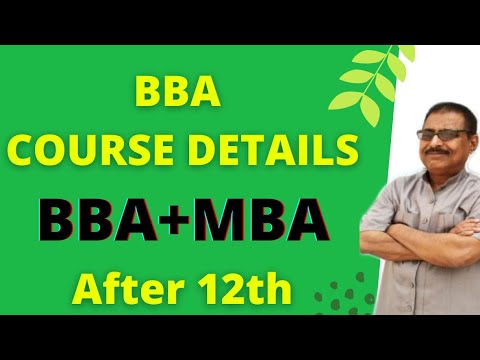 BBA Course In Hindi, Job Opportunities, Bba + Mba, BBA DETAILS IN HINDI ...