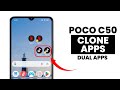 How to Use Dual Apps in Poco C50 - Clone Apps