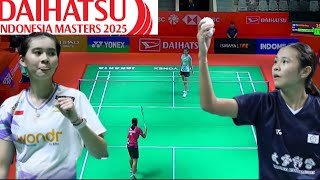 Chiara Marvella Handoyo (INA) VS Chiu Pin Chian (TPE) | Round Of 32 Indonesia Masters 2025