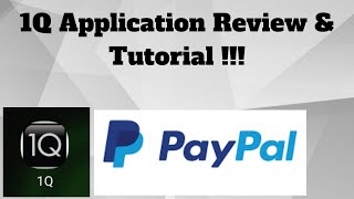 1Q Application Review \u0026 Tutorial !!!