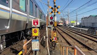 【恐怖】JR神戸線　山陽電車狩口東踏切