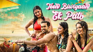 Teen Biwiyaan Ek Pati | Bollywood Entertaining Comedy Full Movie | Karan Khanna, Lekha Prajapati