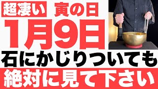 【ガチでヤバい】2025年1月9日(木)までに石にかじりついても絶対見て下さい！このあと、何もかも全ての事が上手くいく予兆です【1月9日(木)寅の日の大大吉祈願】